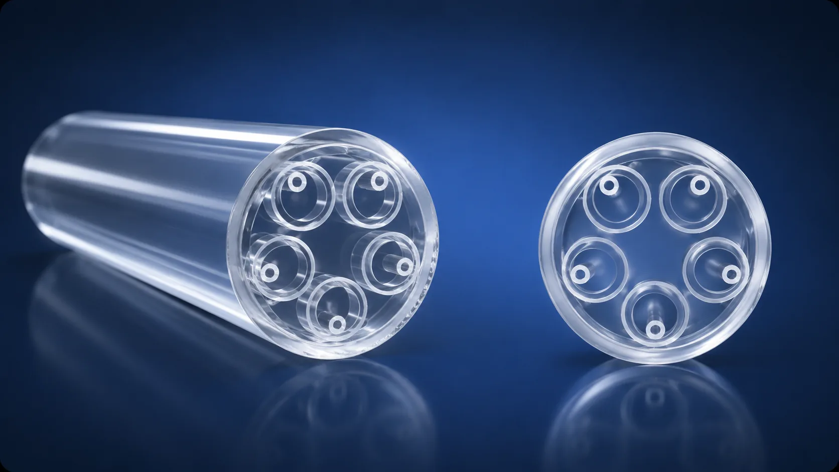 Hollow core optical fiber structure