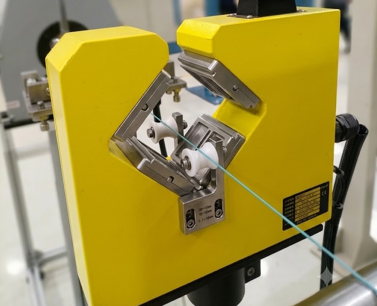 Online tube lump detector
