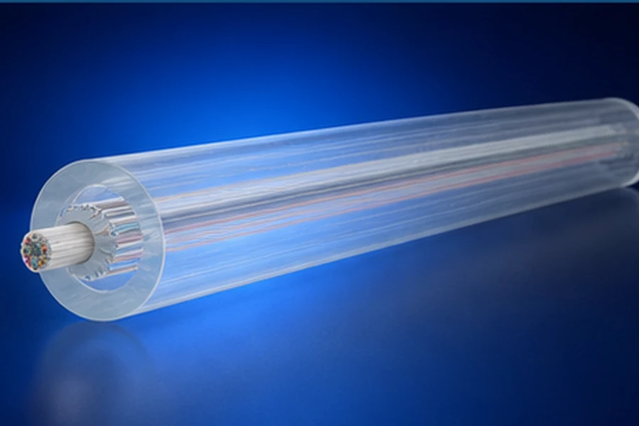 Invisible Track Optical Cable