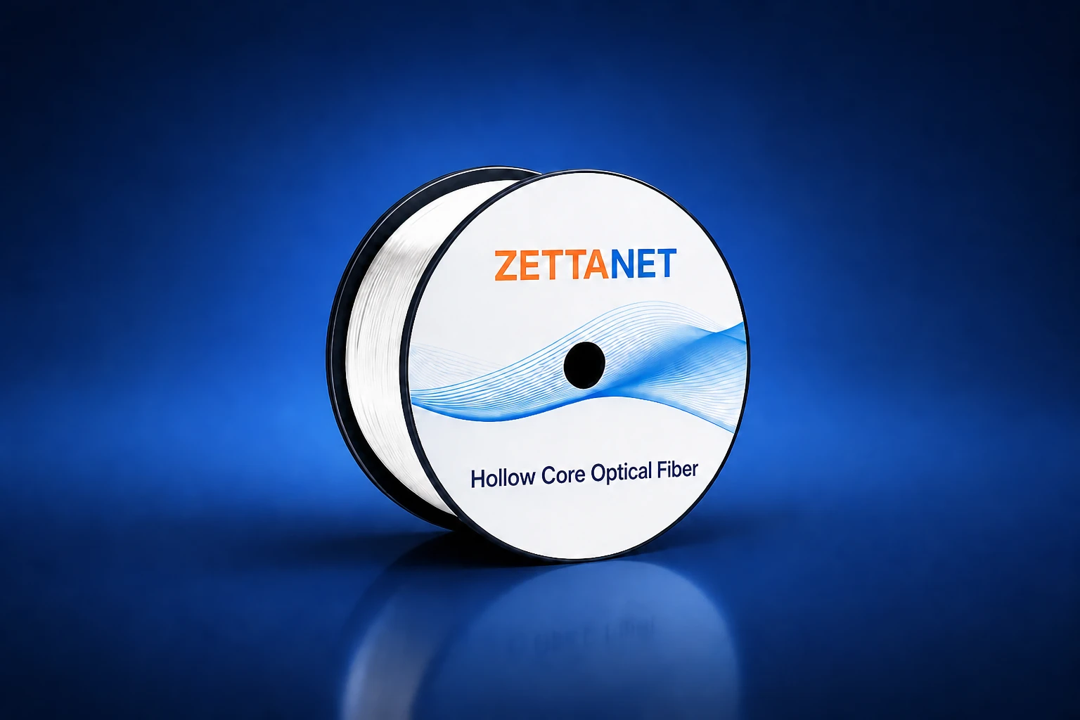 Hollow Core Optical Fiber spool