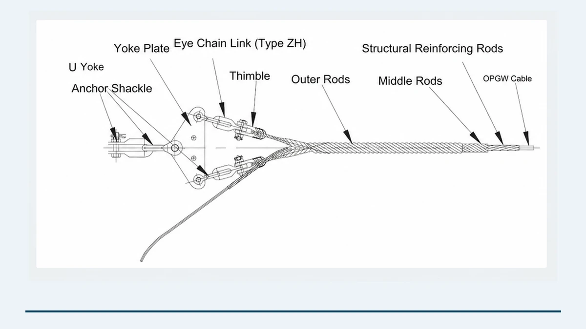 Tension Clamp engineering diagram